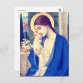 ヴァージンマリアと子バイマリアンストークス ポストカード (正面/裏面)