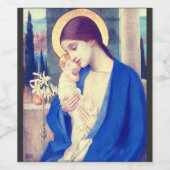 ヴァージンマリアと子バイマリアンストークス ワインラベル (シングルラベル)