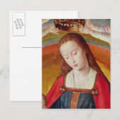 ヴァージンマリアと王冠 ポストカード (正面/裏面)