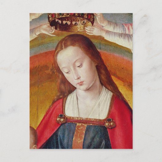 ヴァージンマリアと王冠 ポストカード (正面)