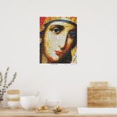 ヴァージンマリアと聖人 ポスター (キッチン)