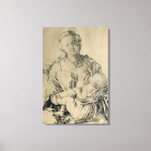 ヴァージンマリアはキリストの子を吸い込む, 1512 キャンバスプリント (正面)