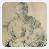 ヴァージンマリアはキリストの子を吸い込む, 1512 スクエアシール (正面)