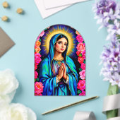 ヴァージンマリアはグアダルーペのバプテスマの我々の女として アクリル招待状 (インサイチュ (ウェディング))