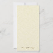 ヴァージンマリアイエス宗教的哀悼の意 サンキューカード (裏面)