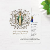 ヴァージンマリアカトリック葬儀記念聖書- (デスク)