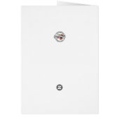 ヴァージンマリア宗教カトリックマスオファーカード (裏面)