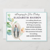 ヴァージンマリア宗教カトリック祈りの言葉セントテレサ カード (正面)