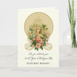 ヴァージンマリーバラカトリック尼僧宗教生命ホリ シーズンカード