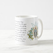 ヴァージンマリーフローラ宗教メモ リPariCof コーヒーマグカップ (正面右)