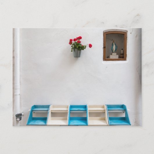 ヴァージンマリー通り祭壇葉書 ポストカード (正面)