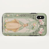 ヴァージンマリ賛美ー宗教ヴィンテージカトリック Case-Mate iPhoneケース (裏面(横))