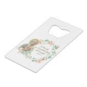 ヴァージンマリ賛美ー·ファティマ·宗教的カトリック クレジットカード栓抜き (正面アングル)