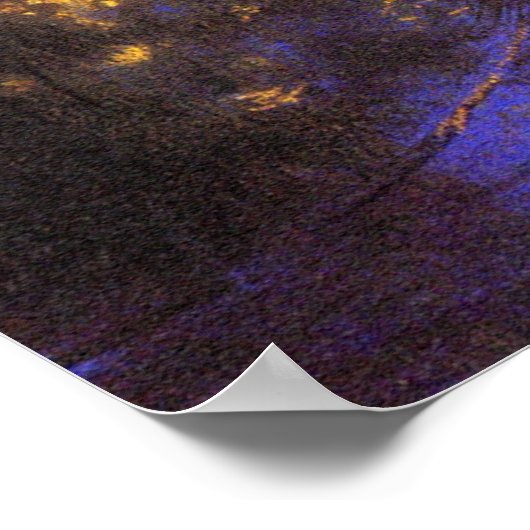 ヴァージンメアリとコロナシ絵画ボリスト – Redon ポスター (角)