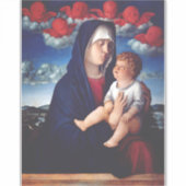 ヴァージンメアリとベビーイエスと赤いチャルーブ シール (正面)