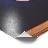 ヴァージンメアリとベビーイエスと赤いチャルーブ フォトプリント            (角)