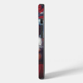 ヴァージンメアリとベビーイエスと赤いチャルーブ Case-Mate iPhoneケース (裏面 / 左)