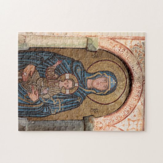 ヴァージンメアリーとイエズモザイク ジグソーパズル (横)