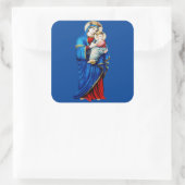 ヴァージンメアリーとベビーイエス スクエアシール (バッグ)