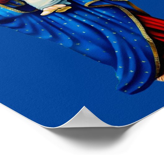 ヴァージンメアリーとベビーイエス ポスター (角)