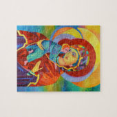 ヴァージンメアリーと子供の私たちの女性 ジグソーパズル (横)