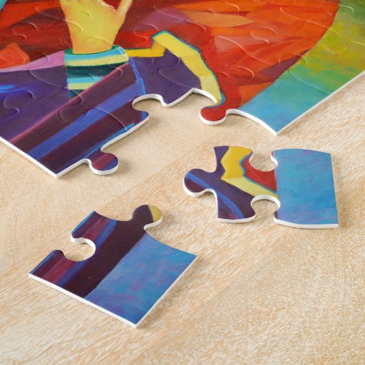 ヴァージンメアリーと子供の私たちの女性 ジグソーパズル (側面)