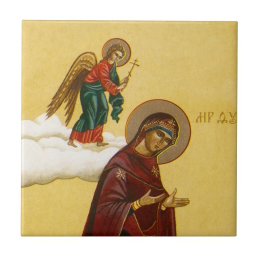 ヴァージンメアリーのアイロシアのコン タイル (正面)