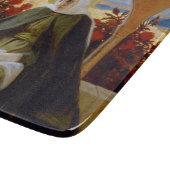 ヴァージンメアリーのバラガーデン（アルバート・エーデルフェルト） カッティングボード (角)