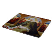 ヴァージンメアリーのバラガーデン（アルバート・エーデルフェルト） カッティングボード (角)