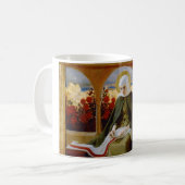 ヴァージンメアリーのバラガーデン（アルバート・エーデルフェルト） コーヒーマグカップ (正面左)