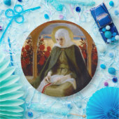 ヴァージンメアリーのバラガーデン（アルバート・エーデルフェルト） ペーパープレート (パーティー)