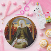 ヴァージンメアリーのバラガーデン（アルバート・エーデルフェルト） ペーパープレート (パーティー)