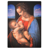 ヴァージンメアリーはキリストの子供を母乳で送る–324 クリップボード (裏面)