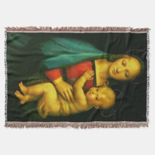 ヴァージンメアリーアワーレディマドンナデルグランデュカスローBl スローブランケット (正面)