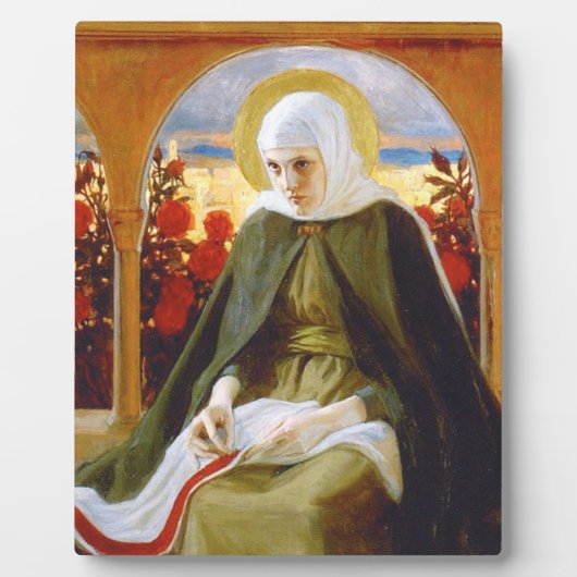 ヴァージンメアリーインザバラガーデンバイエーデルフェルトアルバート フォトプラーク (正面)