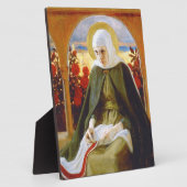 ヴァージンメアリーインザバラガーデンバイエーデルフェルトアルバート フォトプラーク (側面)