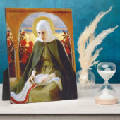 ヴァージンメアリーインザバラガーデンバイエーデルフェルトアルバート フォトプラーク (側面)