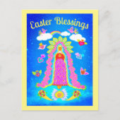 ヴァージンメアリーイースター恵み ポストカード (正面)