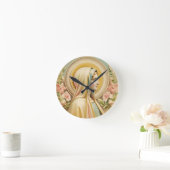 ヴァージンメアリーウォールクロック ラウンド壁時計 (ホーム)