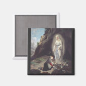 ヴァージンメアリーオブルーデス マグネット (正面/裏面)