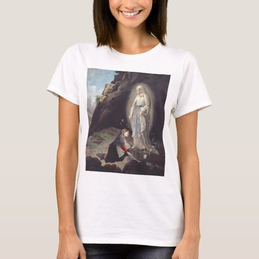 ヴァージンメアリーオブルーデス Tシャツ (正面)