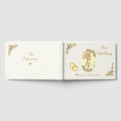 ヴァージンメアリーカソリッ結婚クセピア ゲストブック (全面)