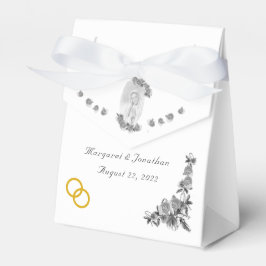 ヴァージンメアリーカトリッ結婚クシルバーズ フェイバーボックス