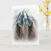 ヴァージンメアリーカード カード (黄色い花)