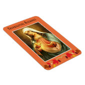 ヴァージンメアリーサンクスギビング恵み紅葉 マグネット (右側)