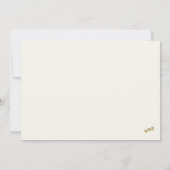 ヴァージンメアリーセピアカトリック結婚式の日付を保存 セーブザデート (裏面)