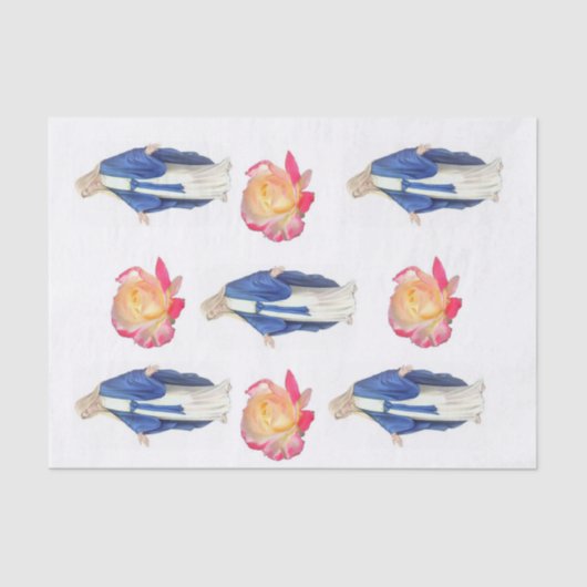 ヴァージンメアリーティッシュペーパー 薄葉紙 (正面)