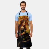 ヴァージンメアリーバイヤンヴァンエイク エプロン (着用した状態)