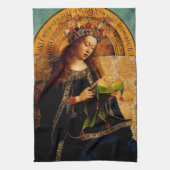 ヴァージンメアリーバイヤンヴァンエイク キッチンタオル (縦)