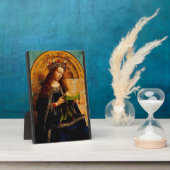 ヴァージンメアリーバイヤンヴァンエイク フォトプラーク (側面)